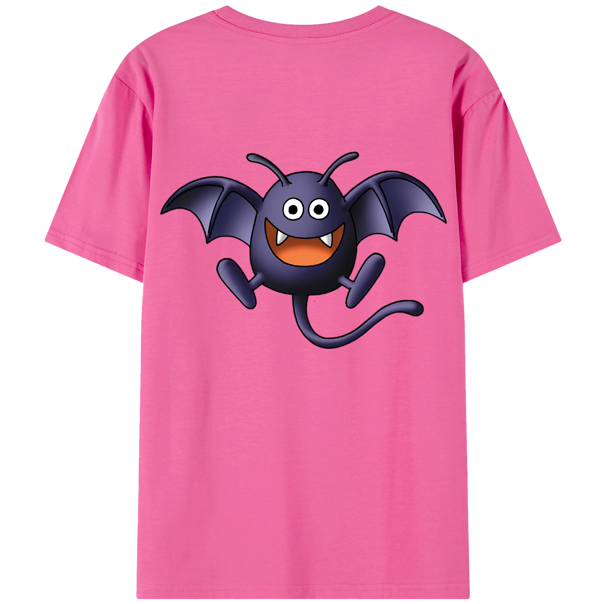 （画像用） ドラゴンクエスト Doragon Kuesuto Dragon Quest レディース半袖Tシャツ(バックプリント)
